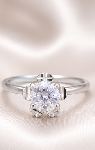 Solitaire Radiance Ring
