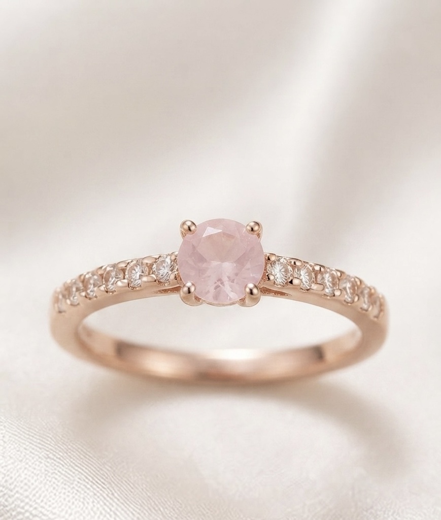Blushing Rose Ring