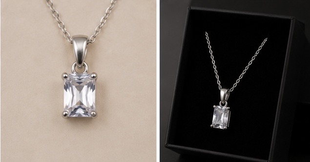 Silver Pendant Chain For Women