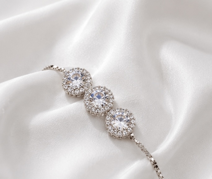 Crystal Loop Adjustable Bracelet