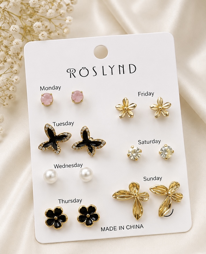 7-Day Earring Set - Vol -01