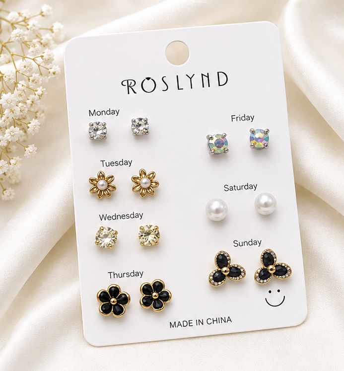 7-Day Earring Set - Vol -02