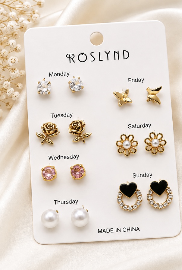7-Day Earring Set - Vol -03