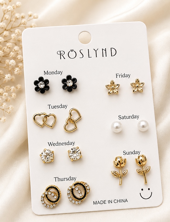 7-Day Earring Set - Vol -05
