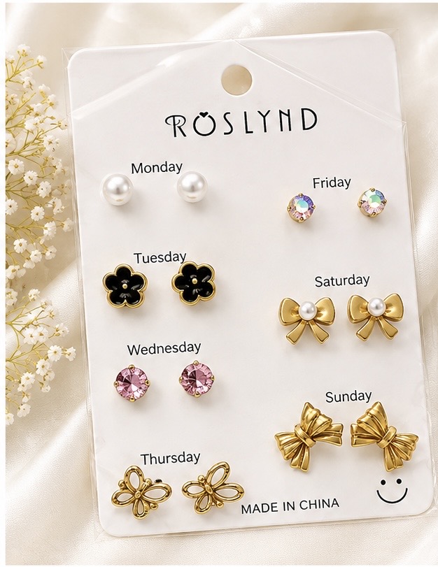 7-Day Earring Set - Vol -06