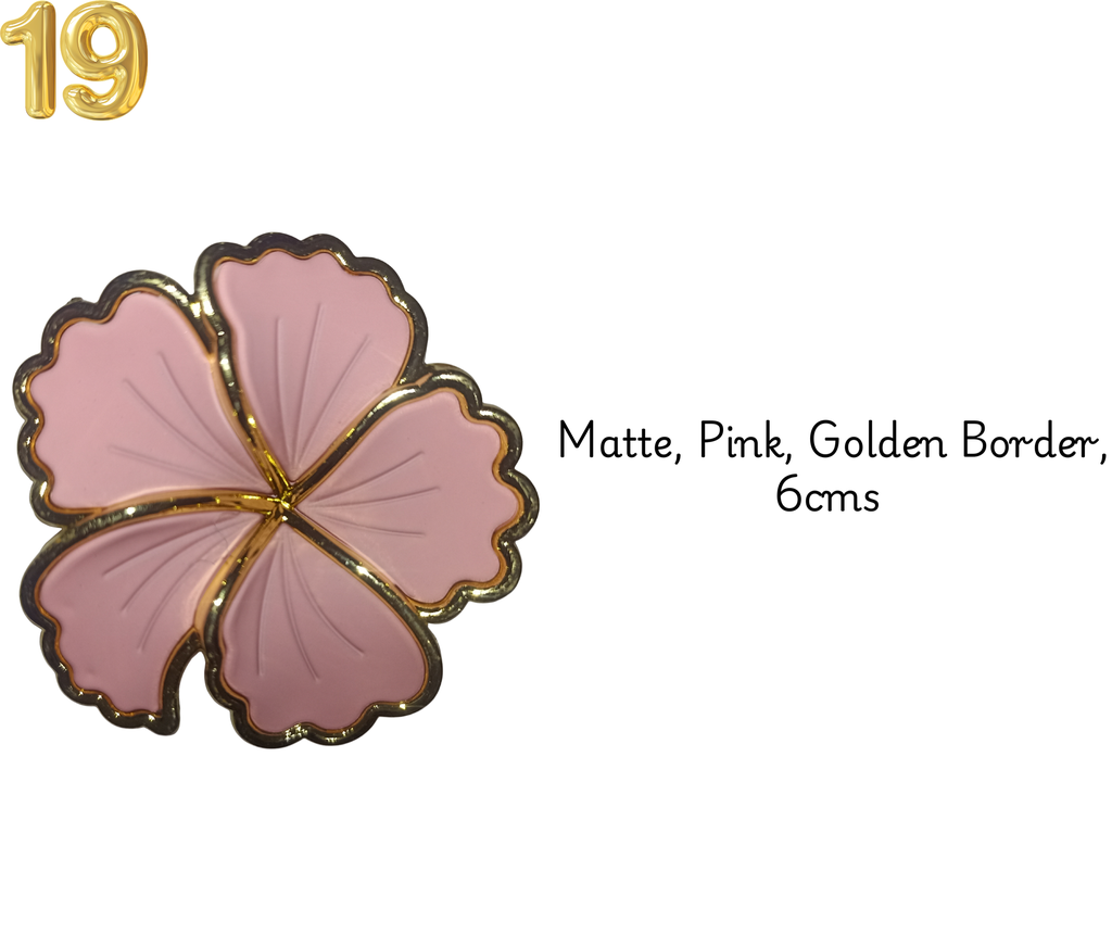 Claws- Pink- Matte- 6 cms
