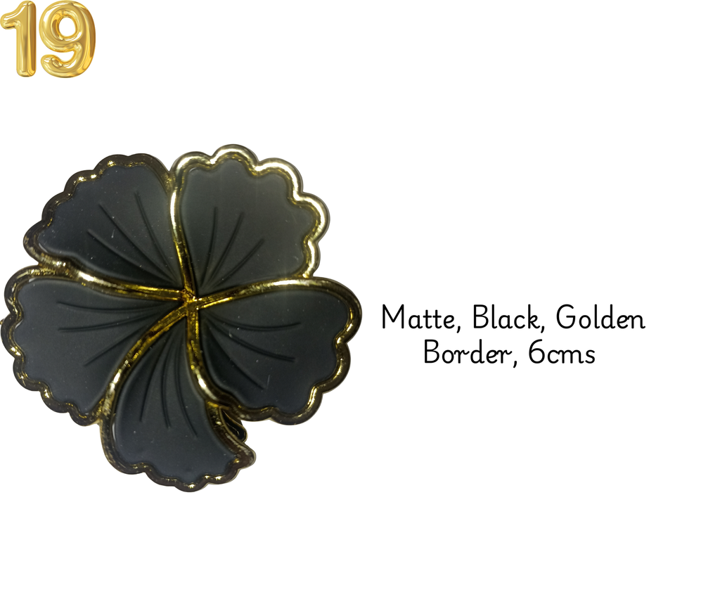 Claws- Black-Matte- 6 cms