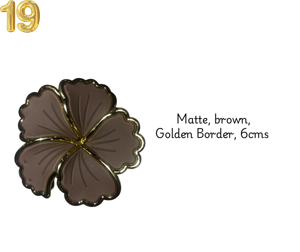 Claws- Brown- Matte- 6 cms