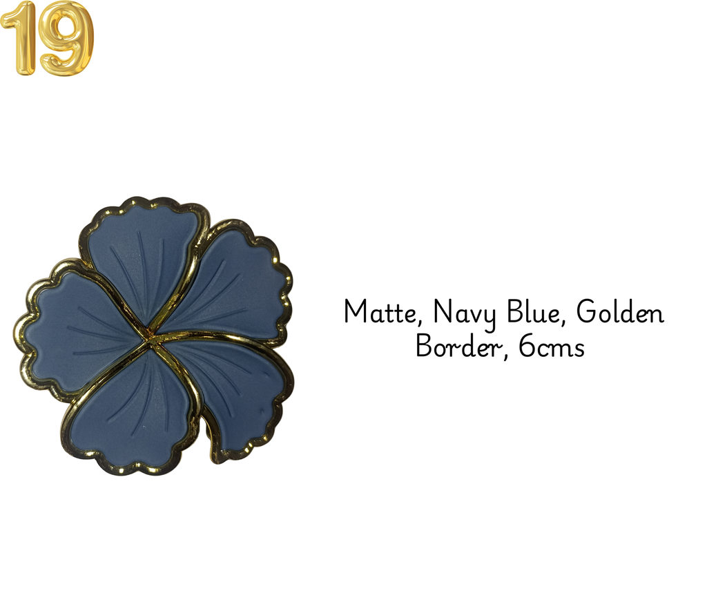 Claws- Navy Blue- Matte- 6 cms