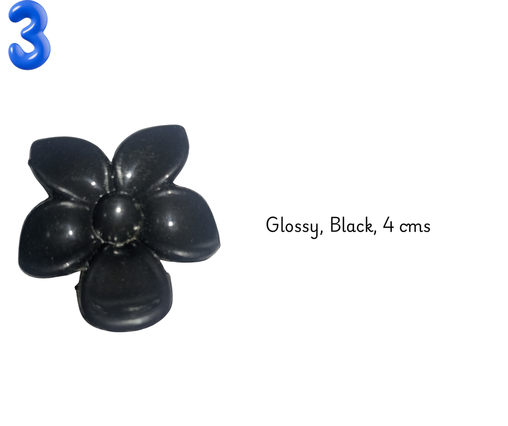 Claws- Black- Glossy- 4 cms
