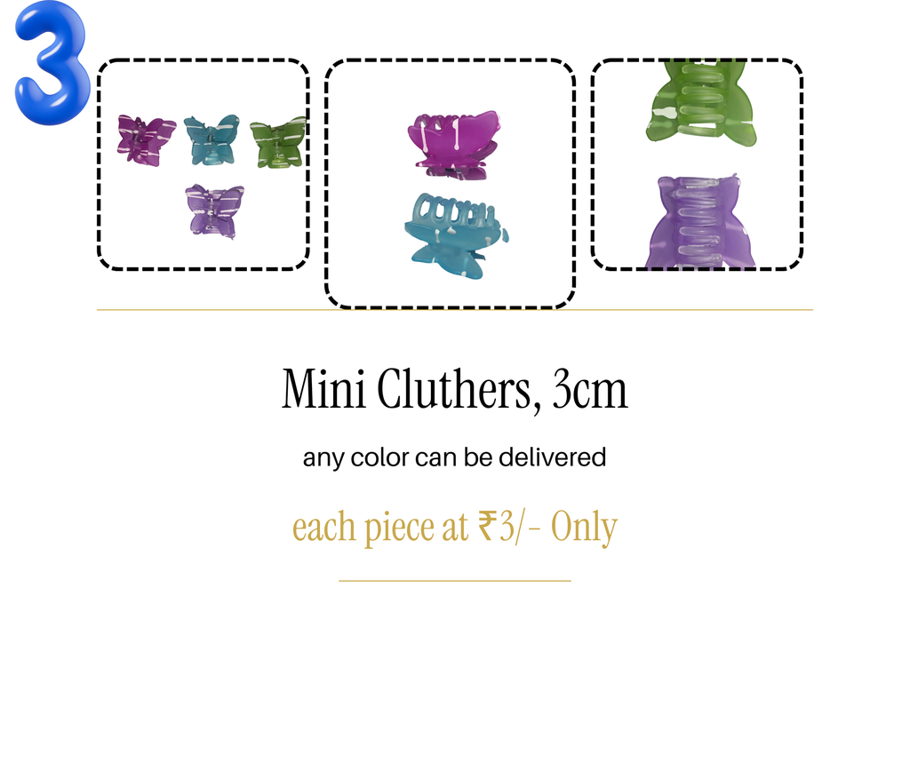 MINI Claws- Multicolor-Matte