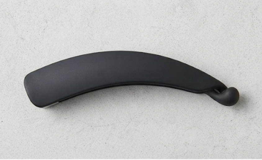 Matte Black Classic Banana Clip