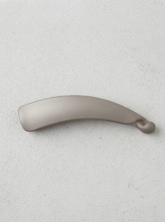 Matte Taupe Classic Banana Clip