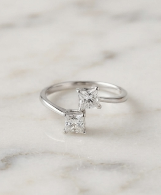Two-Stone Ring Collection