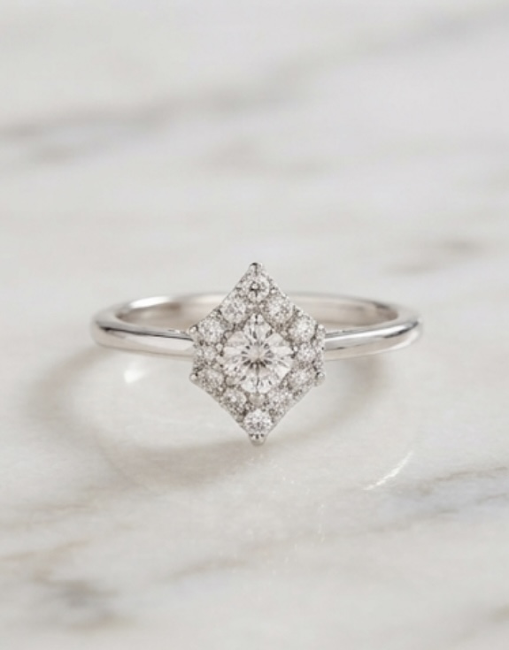 Cluster Ring-Fashion Ring
