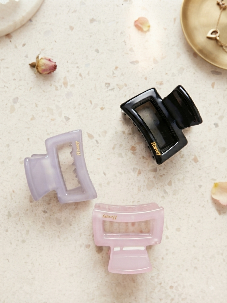 Honey Hair Claw Set (Pack of 3)vol-1