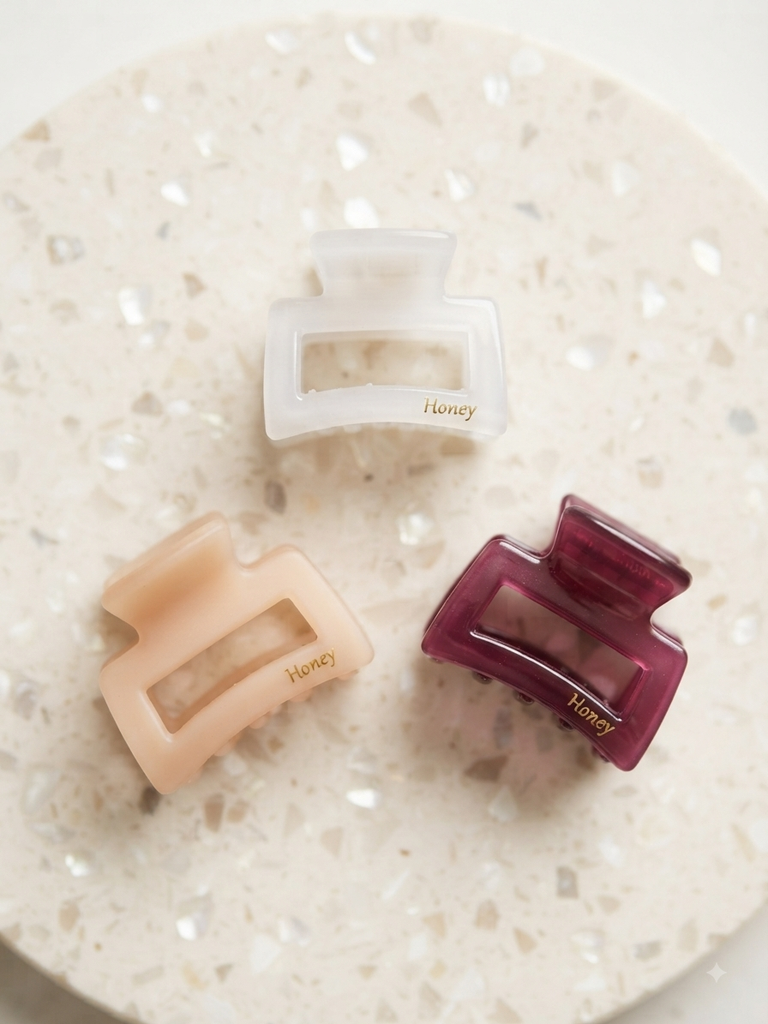 Hair Claw Set (Pack of 3)Vol-4