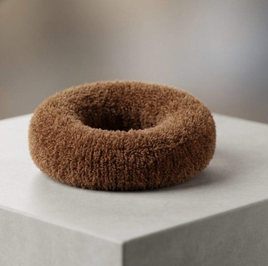 Brown Hair Rubber Band For Girls