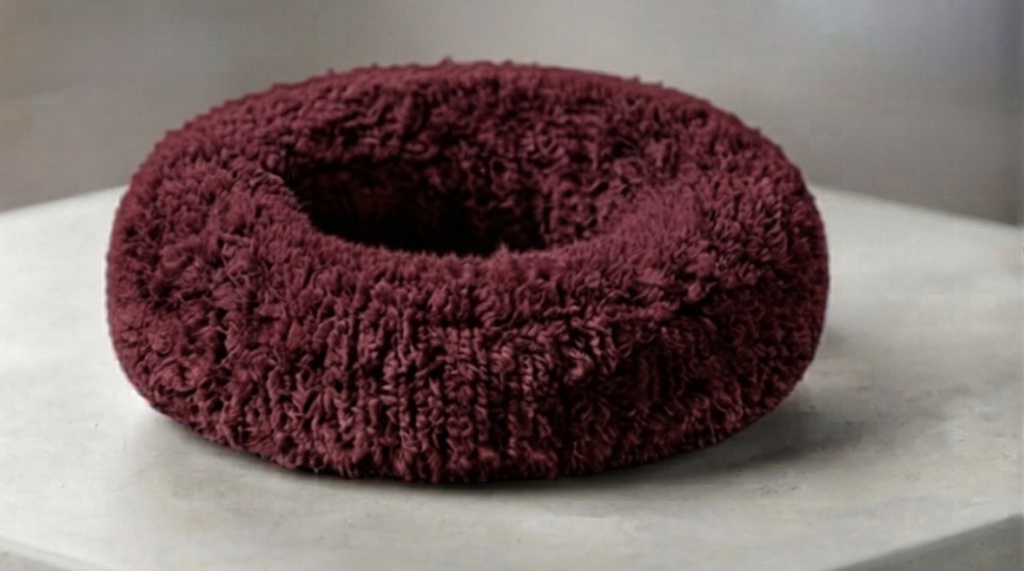 Maroon Hair Rubber Band For Girls