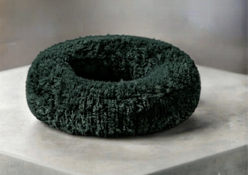 Dark Green Hair Rubber Band For Girls