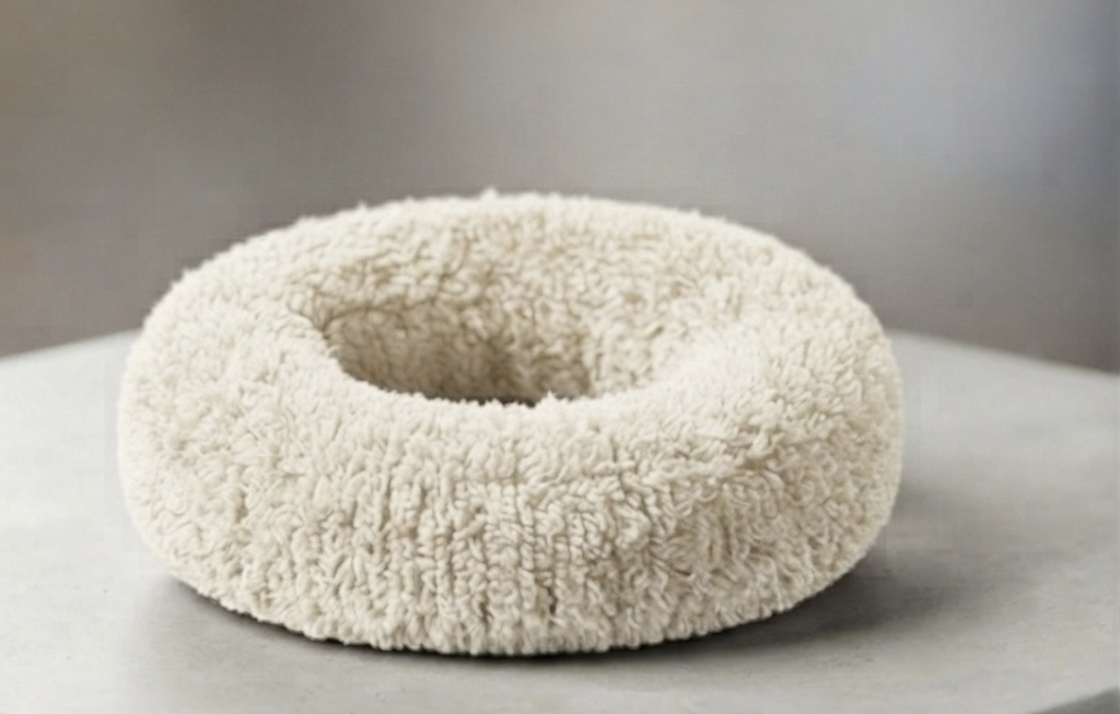 Ivory Hair Rubber Band For Girls