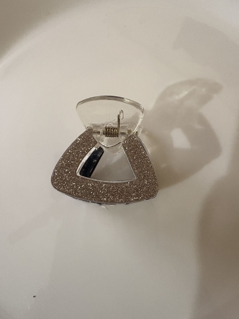 Elegant Glitter Claw Clip