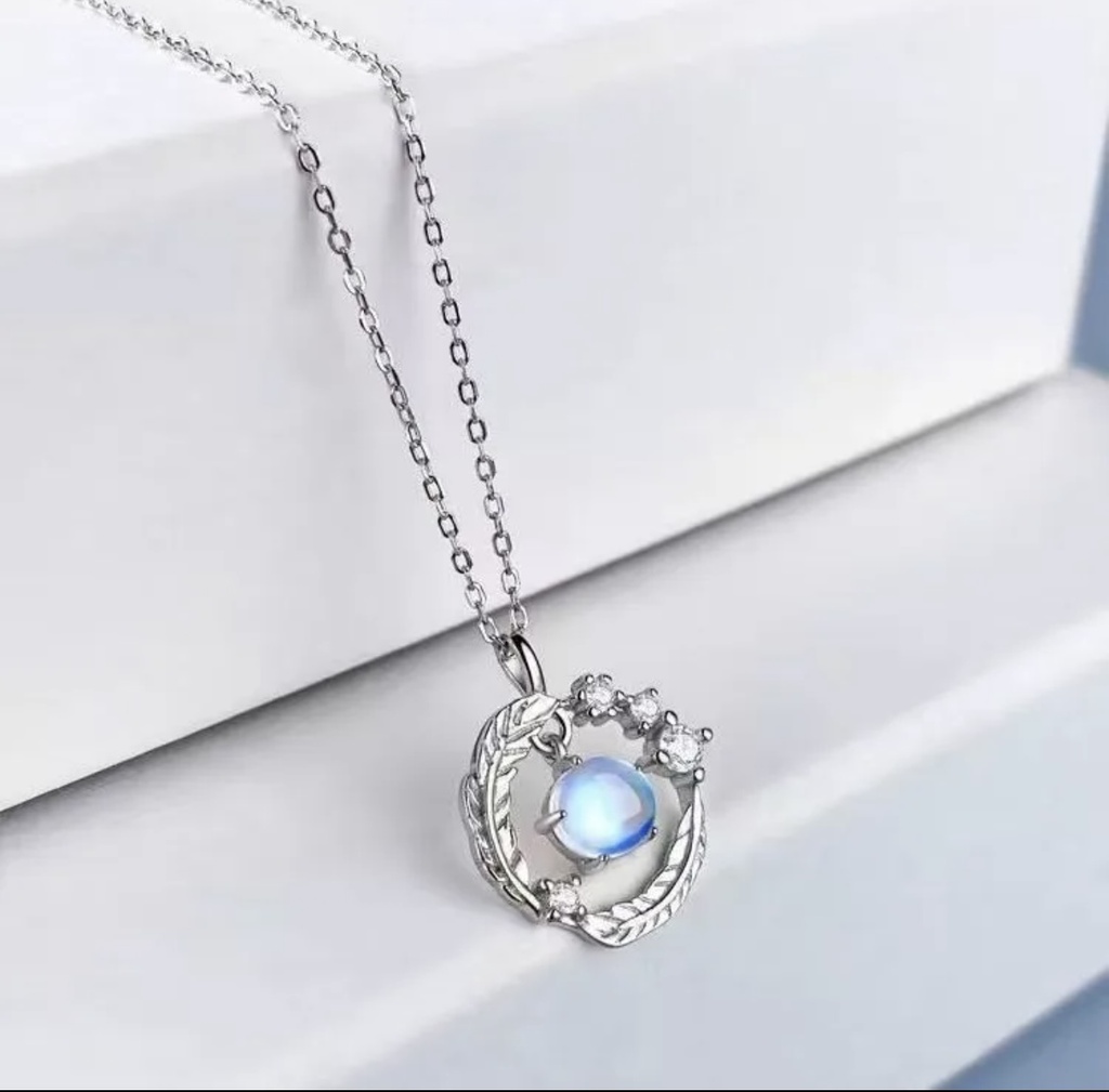 Celestial Stone Pendant Necklace