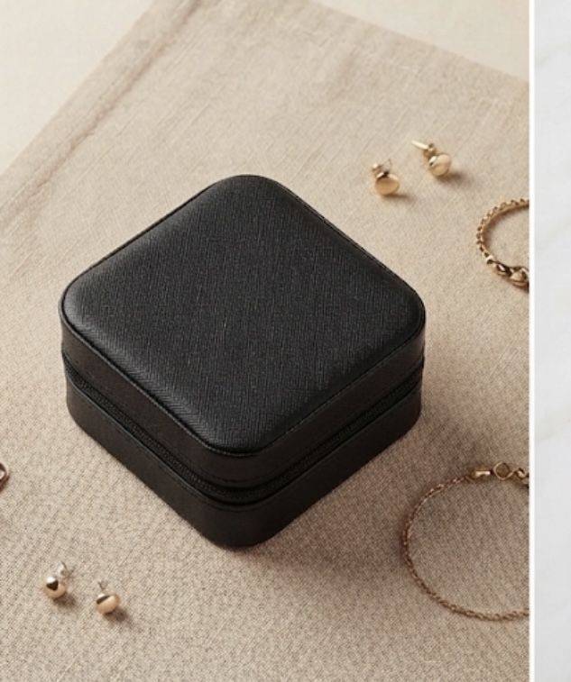 Black Shabista Jewellery Organizer