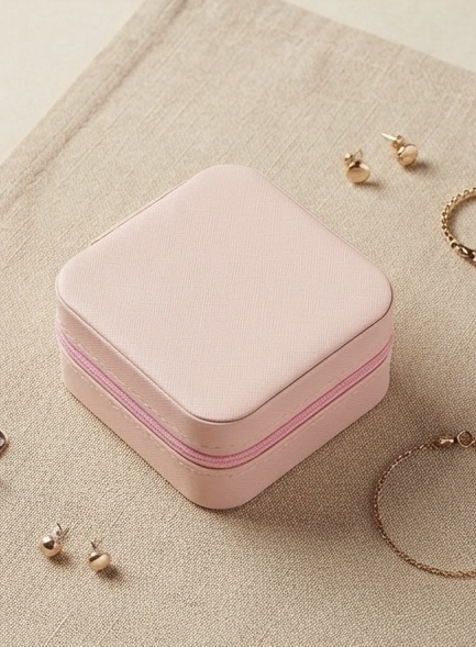 Pink Shabista Jewellery Organizer