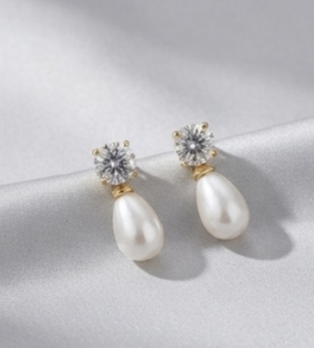 Elegant Pearl Drop Earrings (GT OFFER)