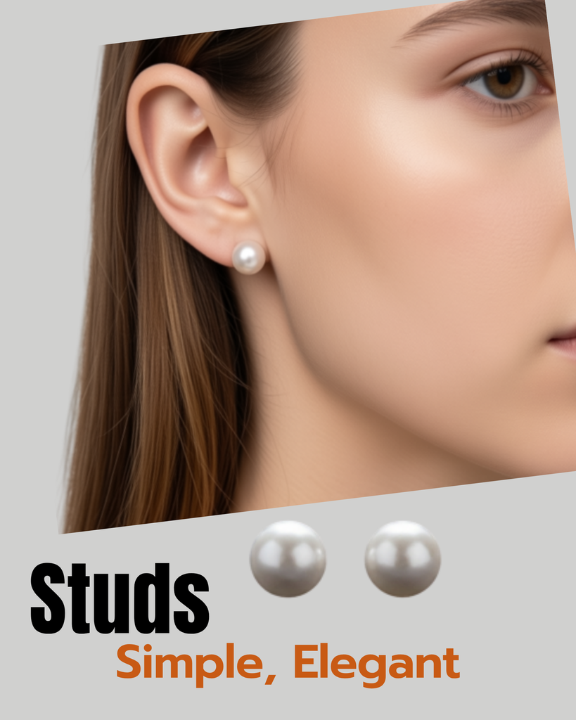 Earring Studs - Medium Size - GT OFFER